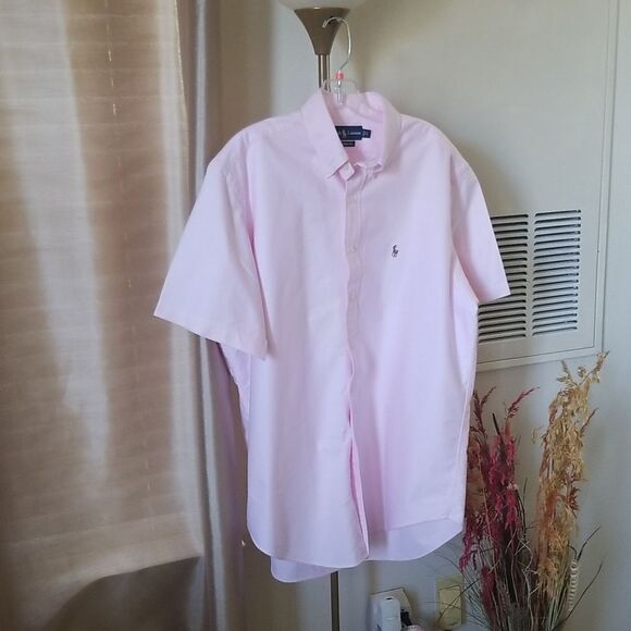 Ralph Lauren Men's Pink Oxfotd Shirt Men's size Large Classic Fit - Picture 4 of 6